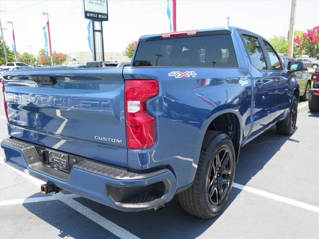 2024 Chevrolet Silverado 1500 — rear three-quarter view